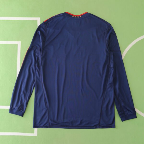2010 UEFA Spain away Long sleeved retro Fan version - Image 15