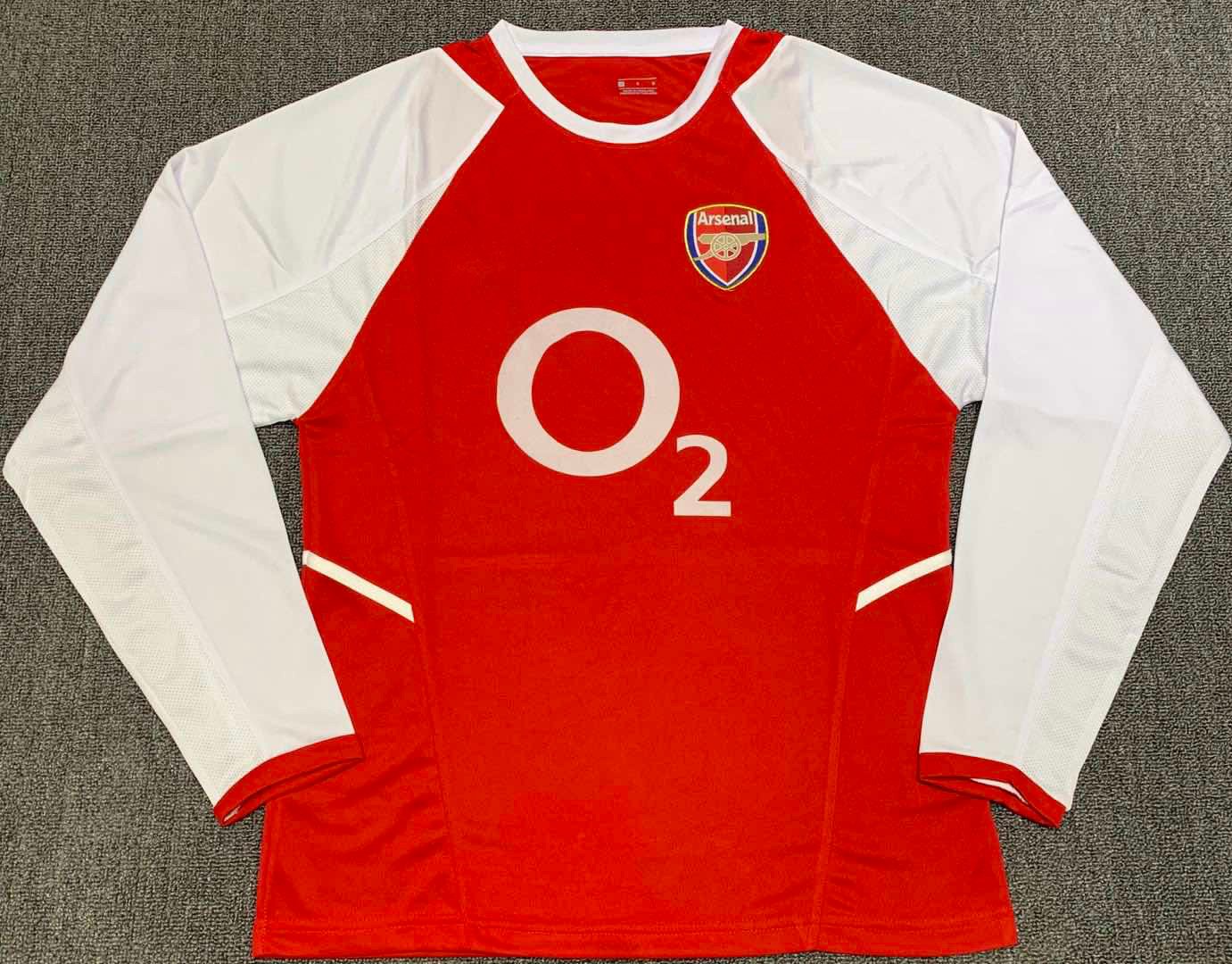 d38c733fc8 0203 season Arsenal Home Long sleeved retro Fan version - Afbeelding 1