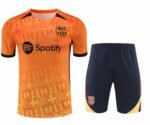 2425 FC Barcelona / Barça Training clothes suit Short sleeve Fan version