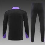 2425 Paris Saint-Germain F.C. black Training suit set Player version - 图片 8