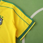 1998 season Brazil home retro Fan version - Afbeelding 3