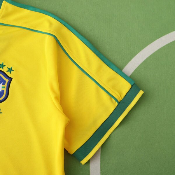 1998 season Brazil home retro Fan version - Afbeelding 3