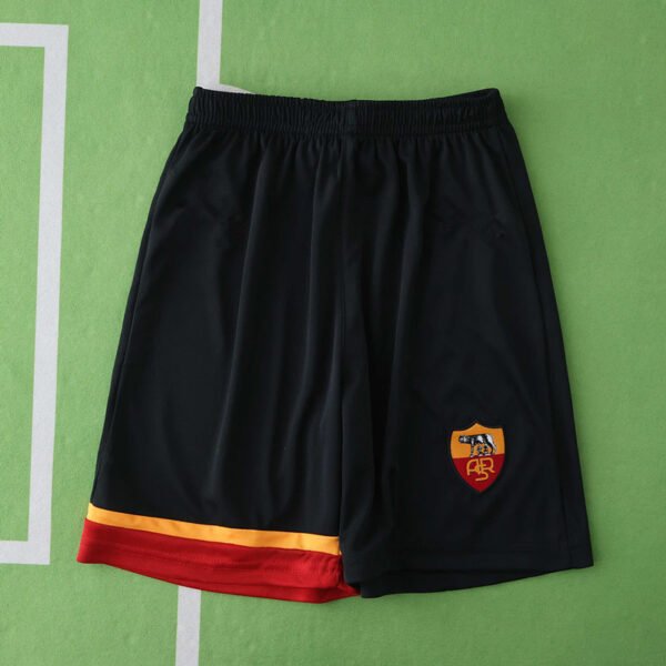 0506 A.S. Roma home retro Kids kit - 图片 14