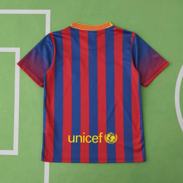 ⁦1314 season FC Barcelona / Barça home Kids kit⁩ - الصورة ⁦11⁩