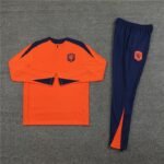2425 Netherlands orange Training suit set Player version