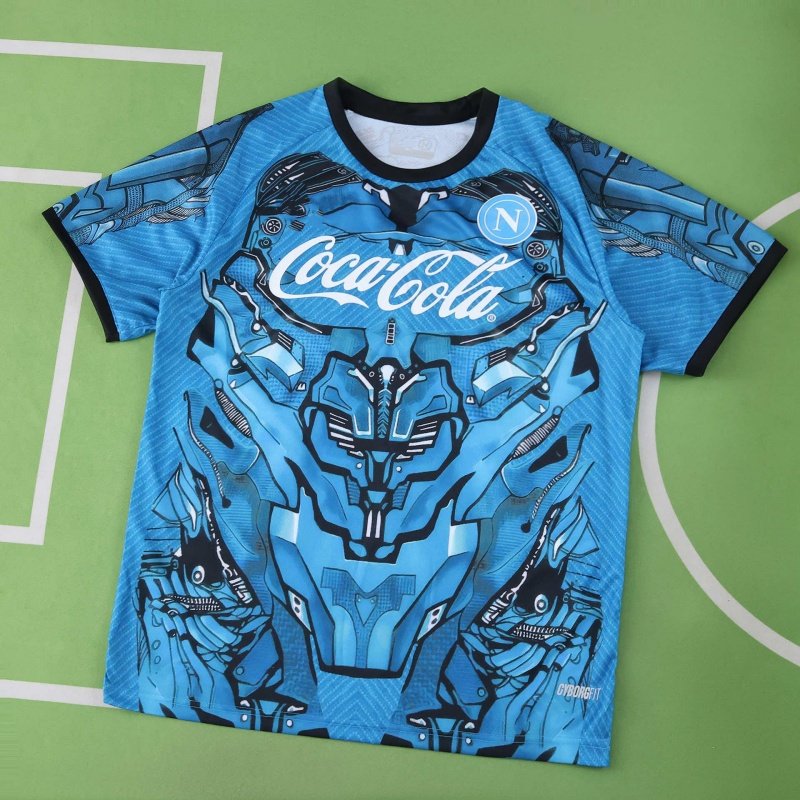 fe7efe64f6 2526 season S.S.C. Napoli Training shirt Fan version - Image 1