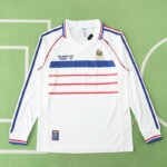 1998 season France away Long sleeved retro Fan version