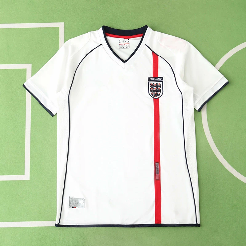 028aab8d1a 2002 season England home retro Fan version - الصورة 1