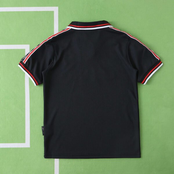 ⁦9899 season Manchester United F.C. away Kids kit⁩ - الصورة ⁦11⁩