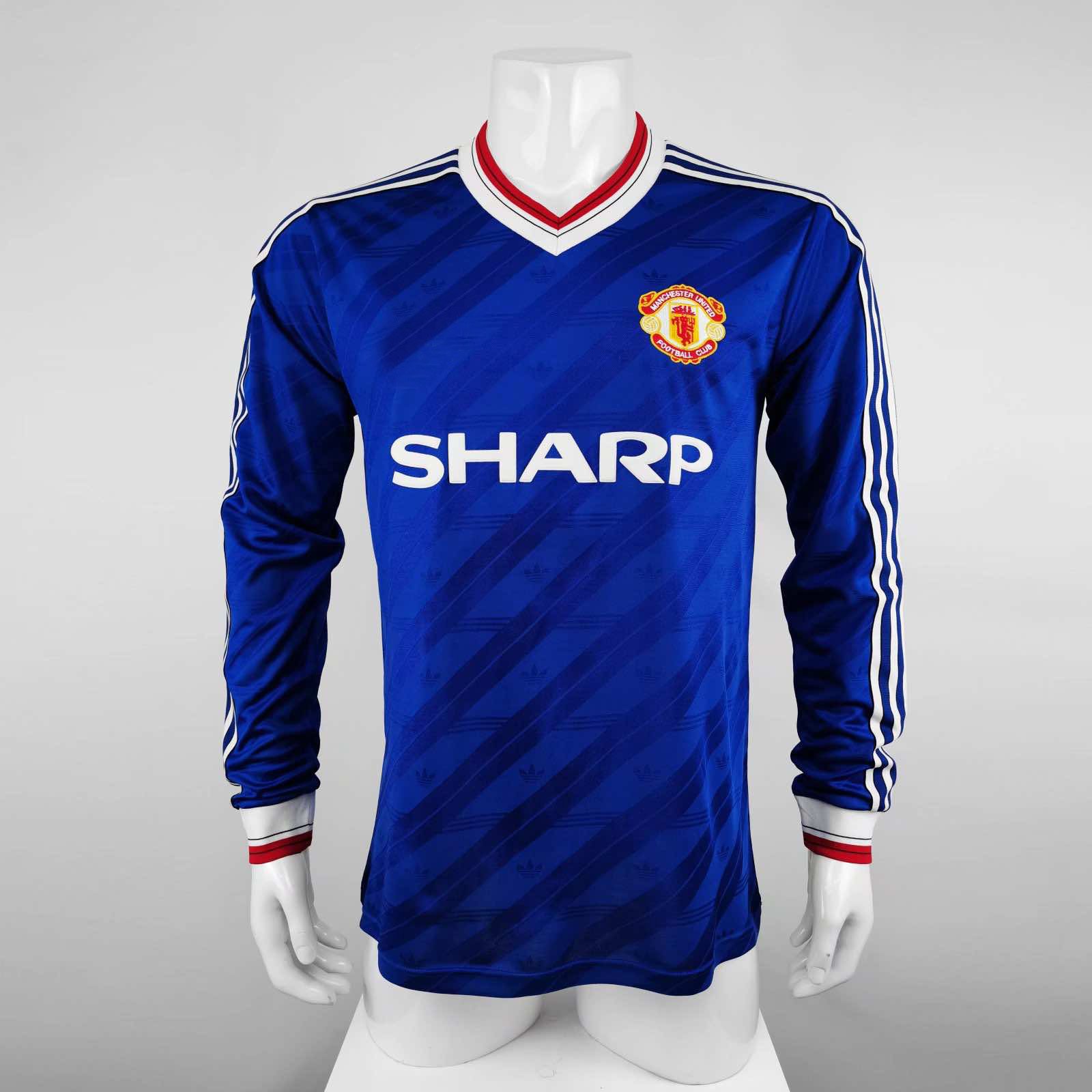 0a90d39dc4 8688 season Manchester United third Retro Fan version - Imagem 1