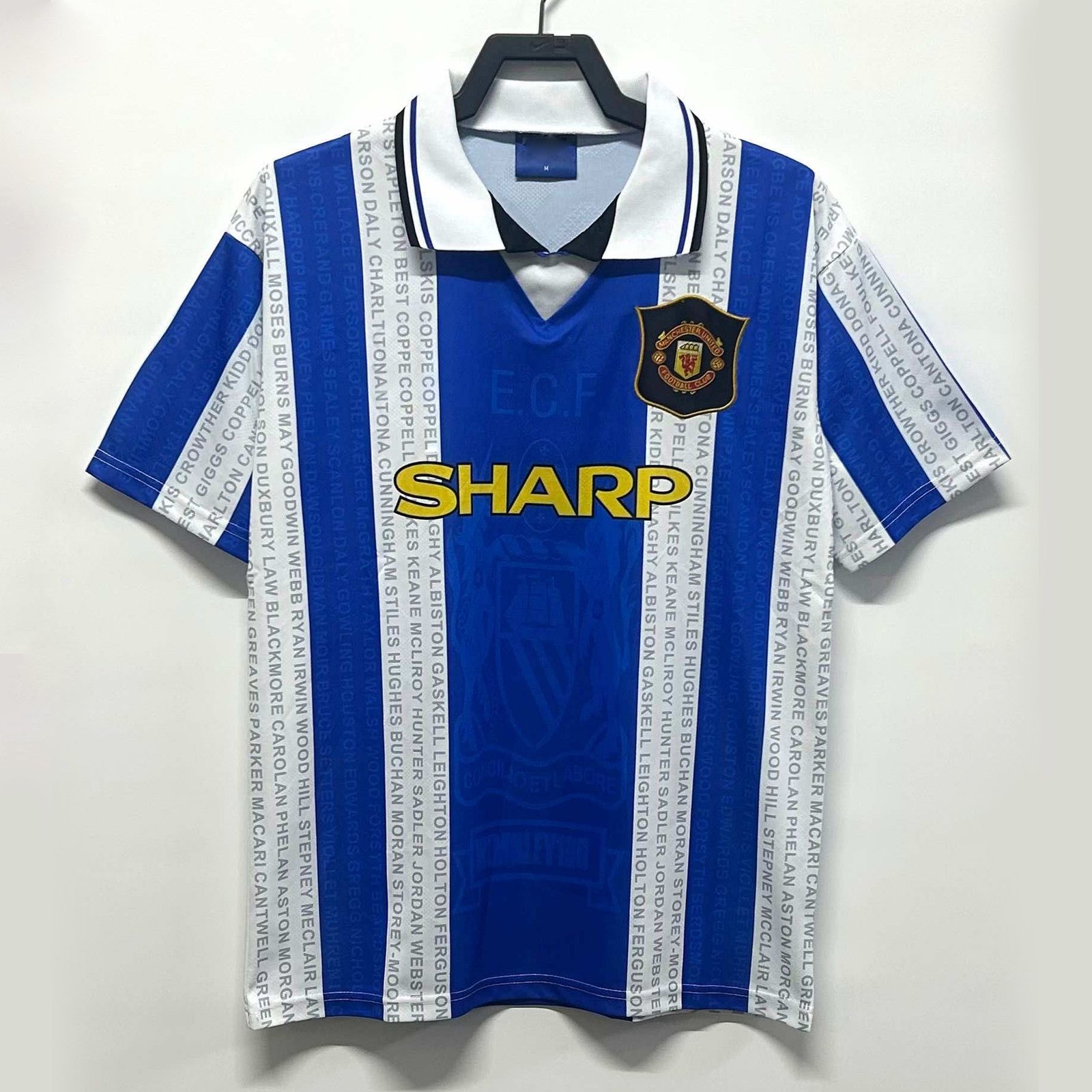 0baecb81d4 9496 season Manchester United third retro Fan version - Image 1