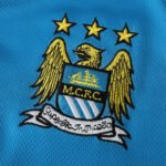 9798 season Manchester City F.C. home retro Fan version - Afbeelding 6