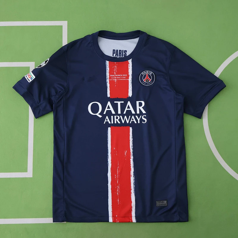 153ad09e08 2425 season Paris Saint-Germain F.C. home finals Fan version - Image 1