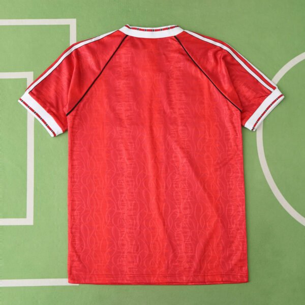 9092 season Manchester United F.C. home retro Fan version - Imagem 13
