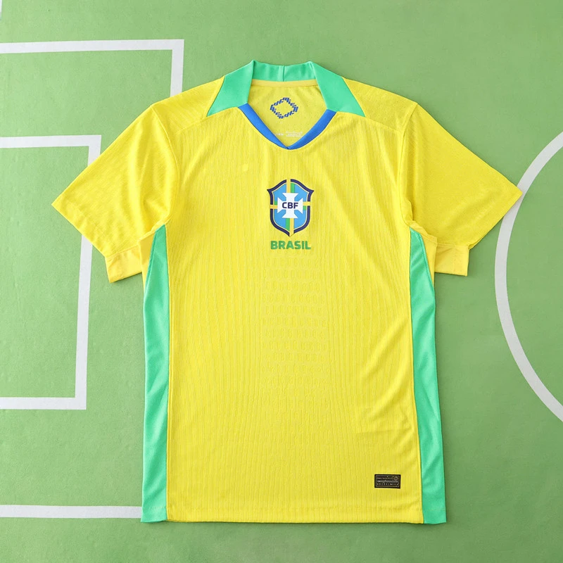 23aabbe155 2526 season Brazil home Player version – Image 1
