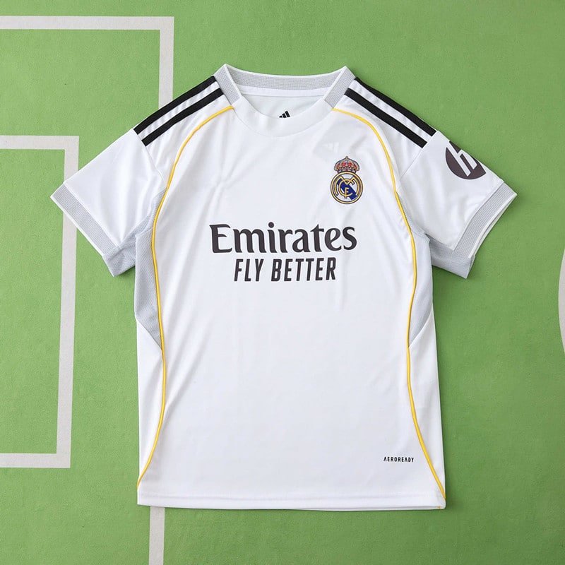 3edeb01171 2526 season Real Madrid CF home Kids kit - 图片 1