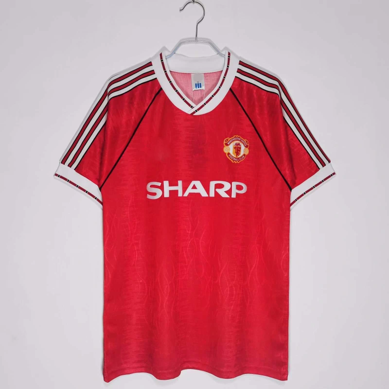 55f4e9c510 9192 season Manchester United home retro Fan version - Imagen 1