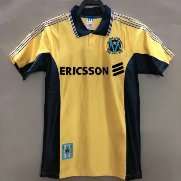 9899 season Marseille away retro Fan version - Imagem 2