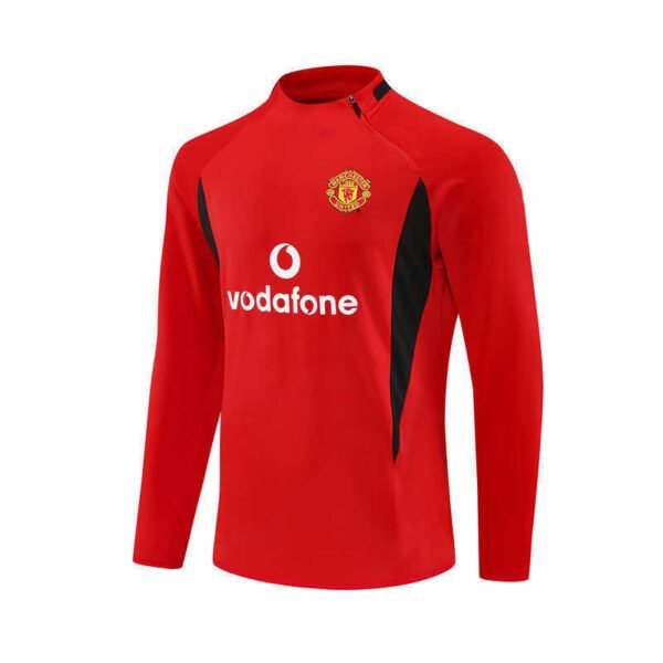 0203 season Manchester United F.C. red Half pull training suit - 图片 14