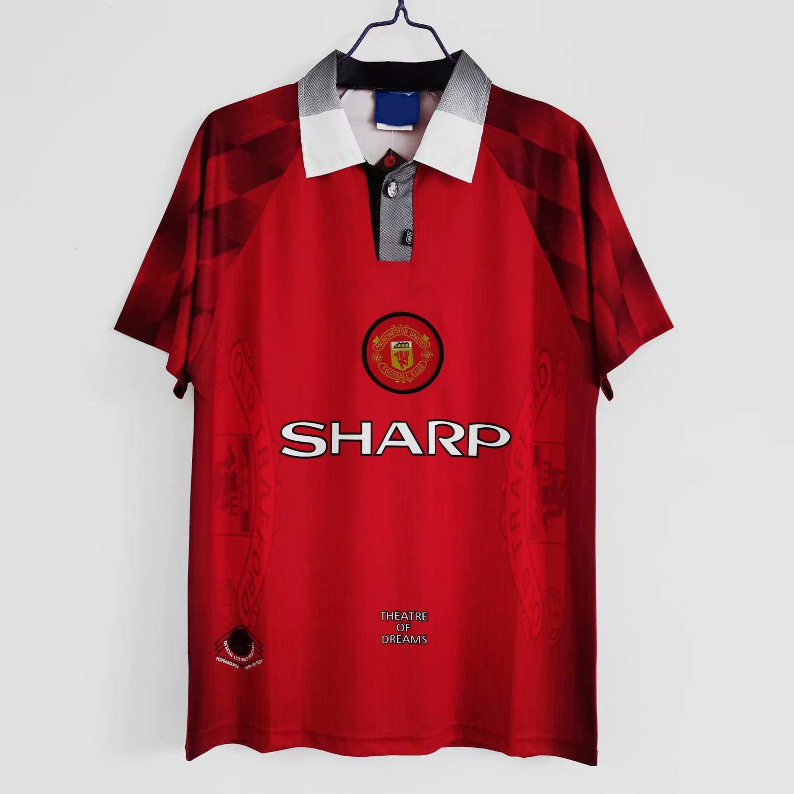 65bd5c96a2 9697 season Manchester United home retro Fan version - Imagem 1