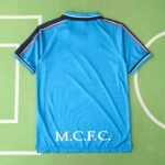 9798 season Manchester City F.C. home retro Fan version - Afbeelding 2