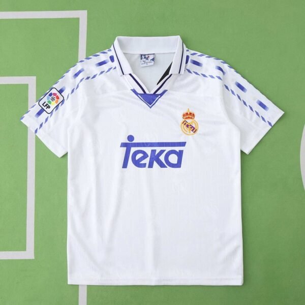 9697 season Real Madrid CF home Kids kit - Billede 2