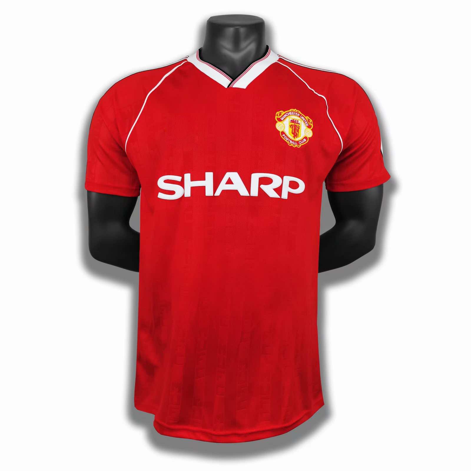 74396d0c0e 8890 season Manchester United Home retro Fan version - Imagem 1