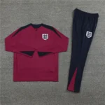 2425 England red Training suit set Player version