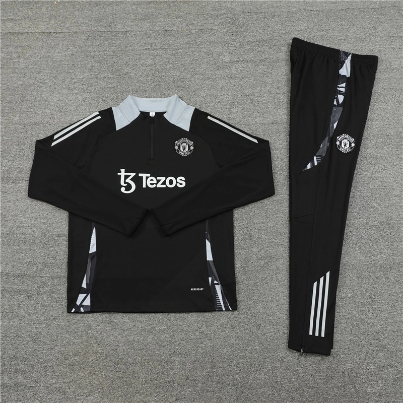 7fe7141fb1 2425 Manchester United F.C. black Training suit set - Imagen 1