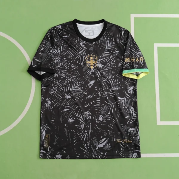⁦2324 Brazil Black special edition Fan version⁩ - الصورة ⁦4⁩