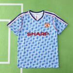 9092 Manchester United F.C. away retro Kids kit - 图片 3