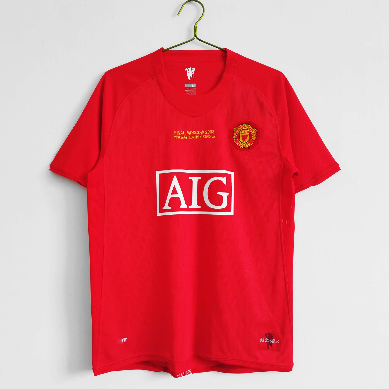 af9df13176 0708 Manchester United Home Champions League Retro Fan version - 图片 1