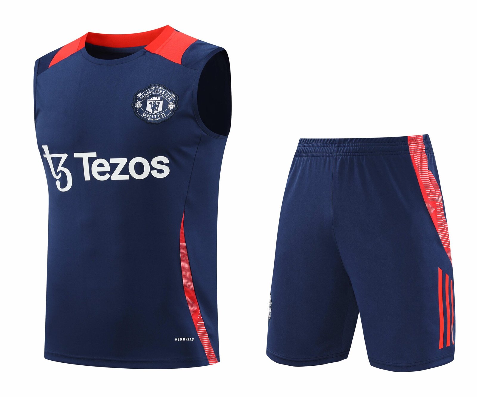 c0d59dd221 2425 Manchester United F.C. Training clothes suit vest Fan version - Imagem 1