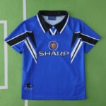 ⁦9698 Manchester United F.C. third retro Kids kit⁩ - الصورة ⁦6⁩