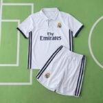 1617 season Real Madrid CF home Kids kit