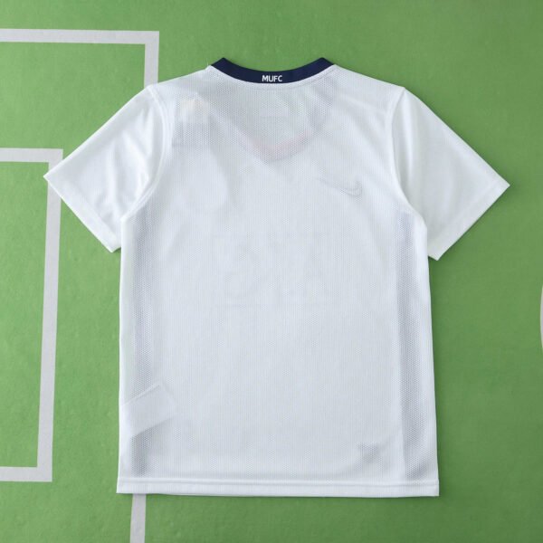 ⁦0809 Manchester United F.C. away retro Kids kit⁩ - الصورة ⁦14⁩
