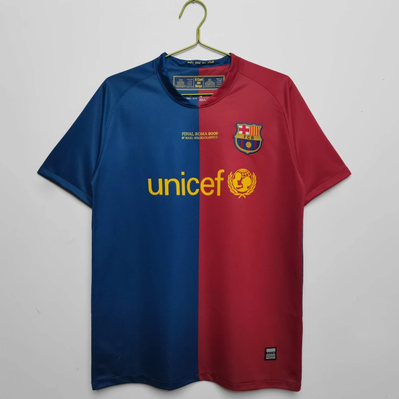 dba155b468 0809 season Barcelona Home Retro Fan version - Imagen 1
