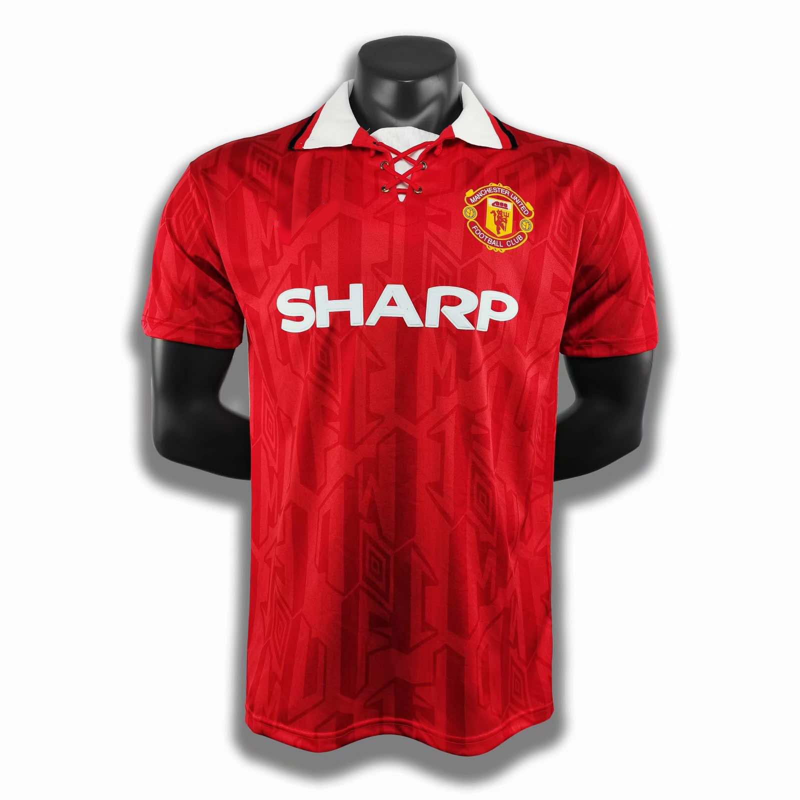 dc5ad85f24 9294 season Manchester United home retro Fan version - Imagem 1
