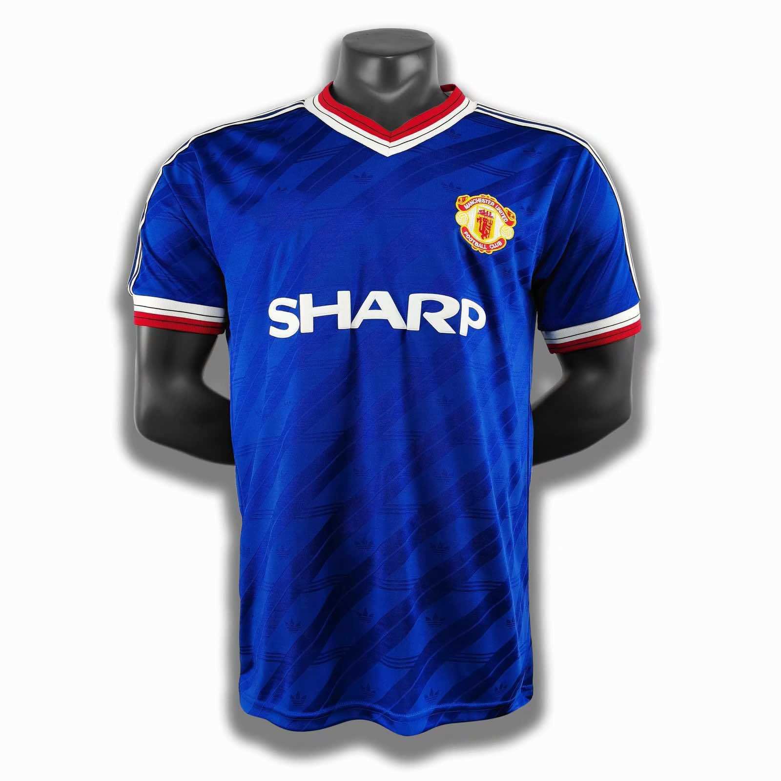 e11410855c 8688 Manchester United third retro Fan version - Imagem 1