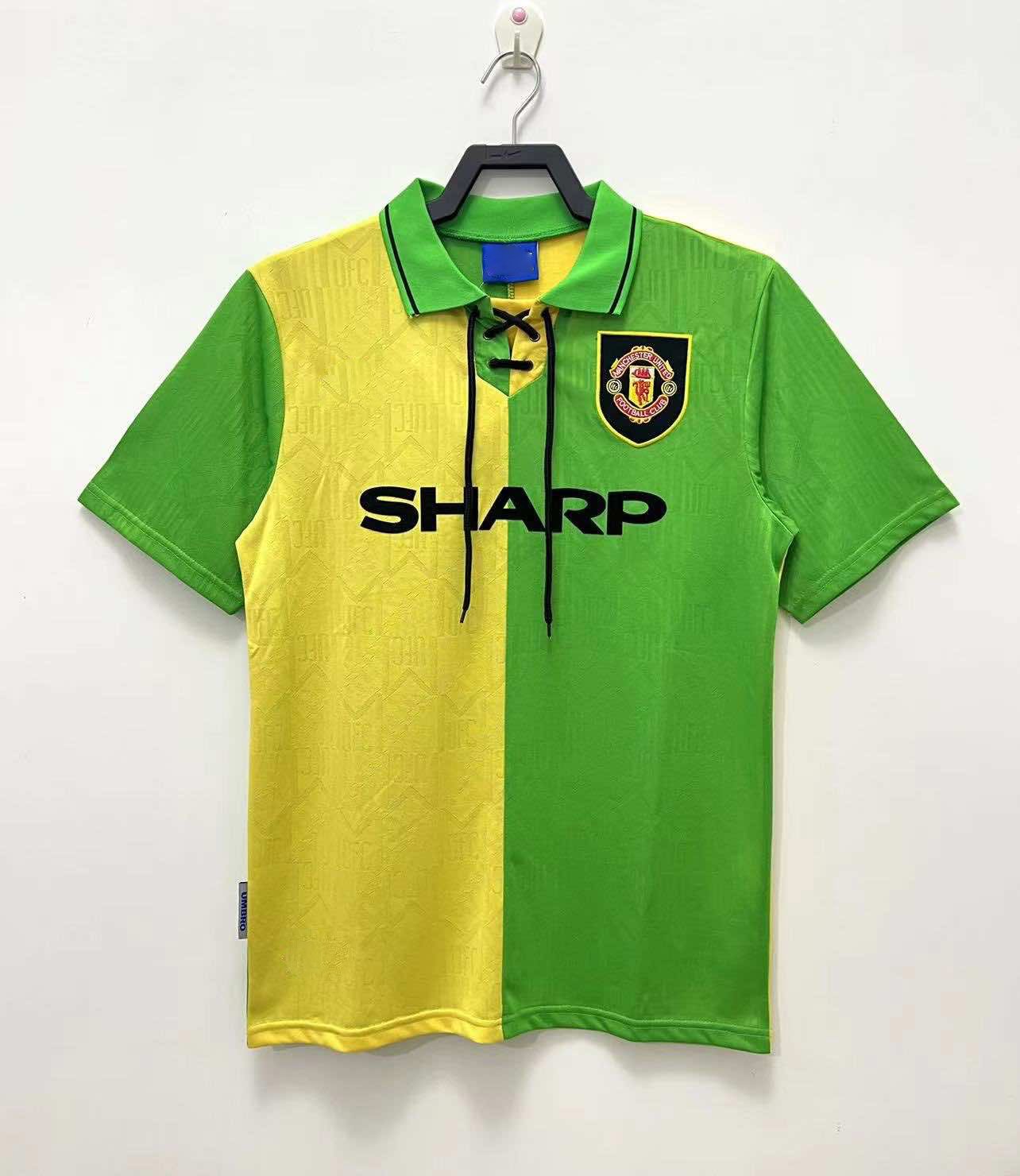 ea37058a86 9294 season Manchester United away Retro Fan version - Imagem 1