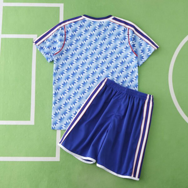 9092 Manchester United F.C. away retro Kids kit - 图片 10