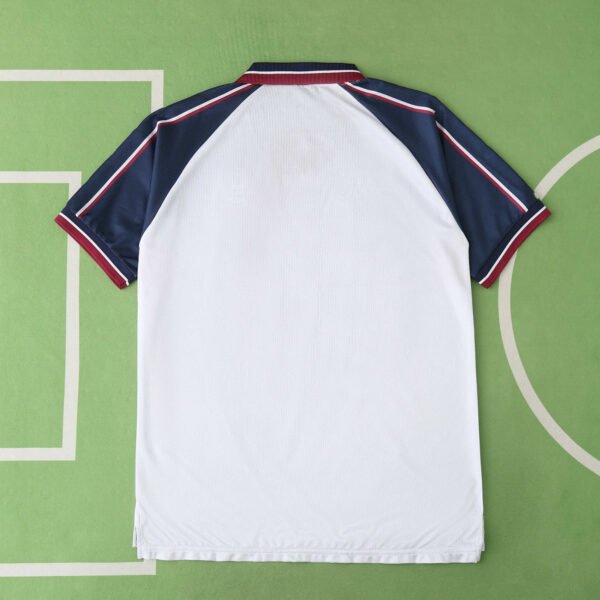 9798 season Manchester City F.C. away retro Fan version - Afbeelding 2