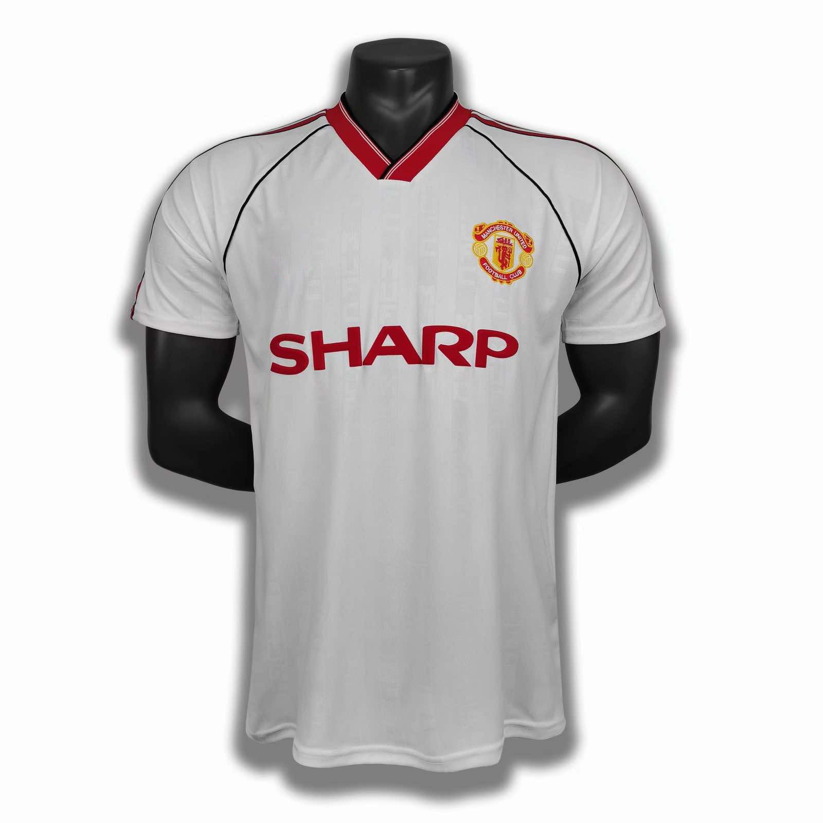 f626f33c63 8890 season Manchester United away retro Fan version - Imagem 1