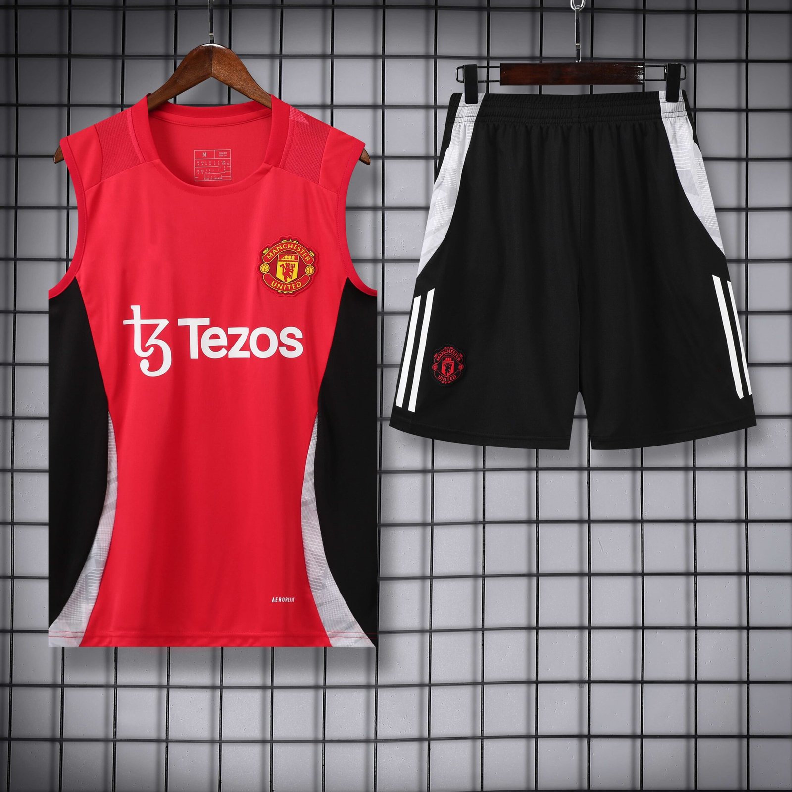 febc7a0a4f 2425Manchester United F.C. Training clothes suit vest Fan version - Imagen 1