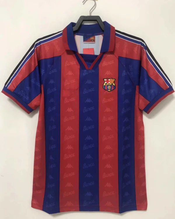 9697 season Barcelona home retro Fan version - Imagem 4