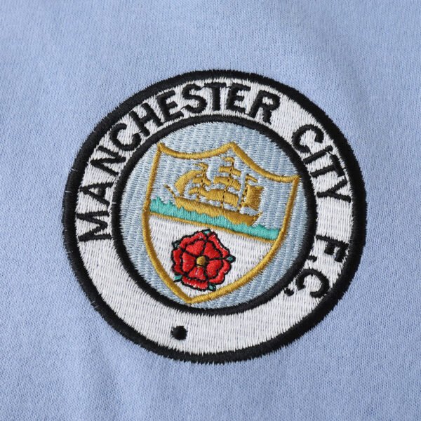 1972 season Manchester City F.C. home retro Fan version - Billede 3